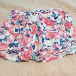 Floral shorts from Abercrombie kids.